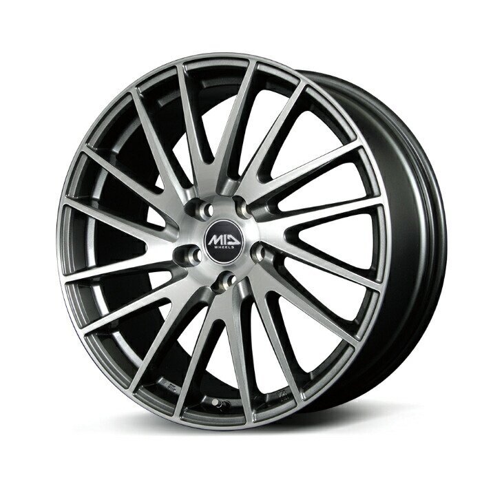 MID WHEELS Lefinada MOTION1 アルミホイール4本セット 19x8.0J 5H PCD114.3 +45 (レフィナーダ モーションワン ブラッシュドフィニッシ拍卖
