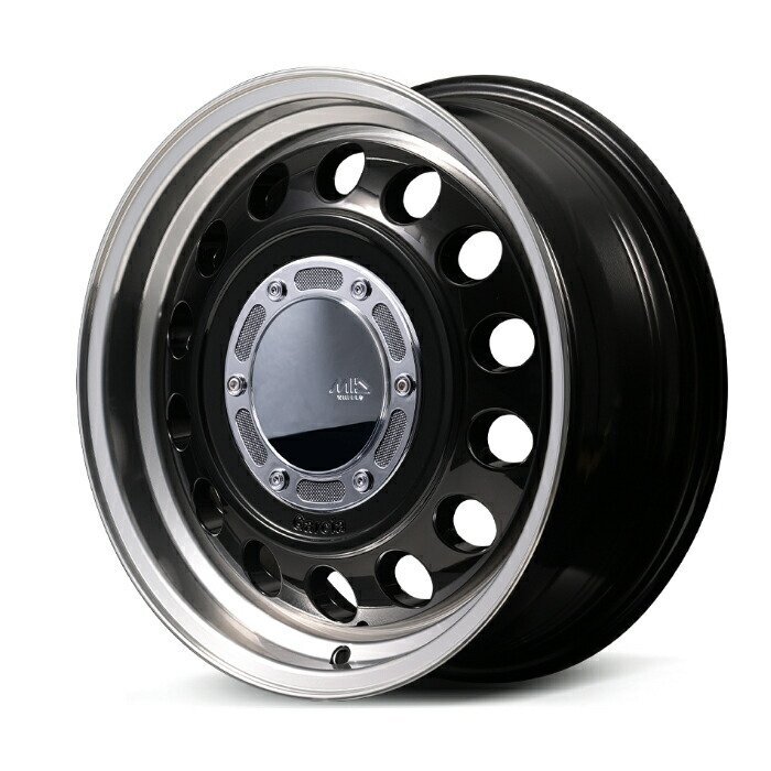 MID WHEELS GARCIA CISCO Type 2 アルミホイール4本セット 14x5.0J 5H PCD114.3 +48 (ガルシア シスコ タイプツー Black/Rim Polish)拍卖