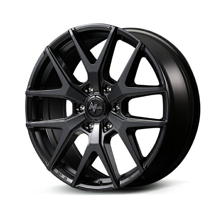 MID NITRO POWER M62 Tomahawk アルミホイール4本セット 17x8.0J 6H PCD139.7 +20 (エムロクニー トマホーク Barrel Black) ナイトロパワ拍卖