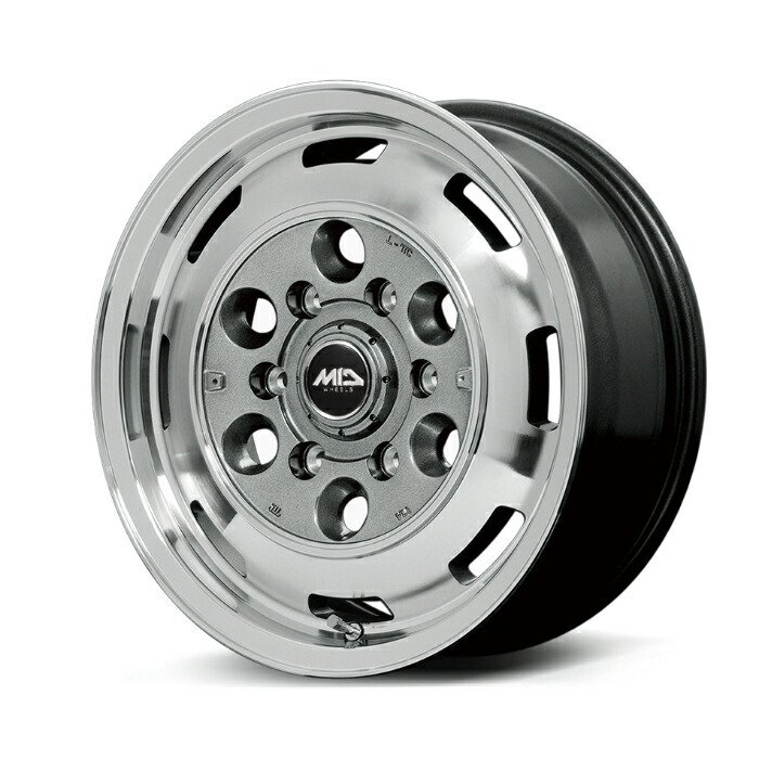 MID WHEELS GARCIA CISCO アルミホイール4本セット 16x6.5J 6H PCD139.7 -5 (ガルシア シスコ MG1 メタリックグレーポリッシュ)拍卖