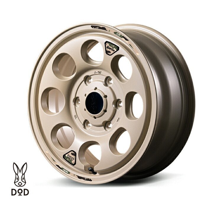MID WHEELS X DOD ウシャリン アルミホイール4本セット 16x6.5J 6H PCD139.7 +38 (ウシャリン SSB Semi Gloss Sand Beige)拍卖