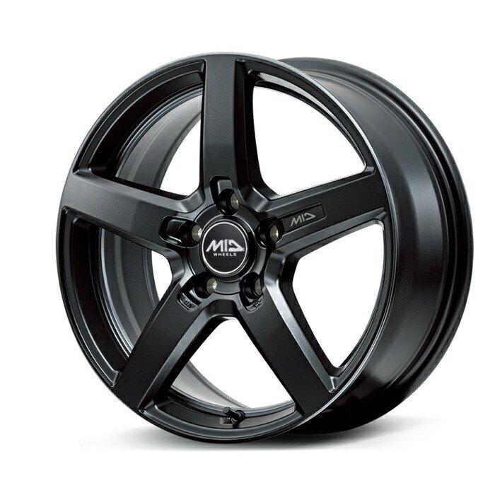 MID EXCLUSIVE 050F CUT GRAPHITE アルミホイール4本セット 18x7.0J 5H PCD114.3 +48 (ゼロゴーエフ カットグラフィト CG カットグラフ拍卖