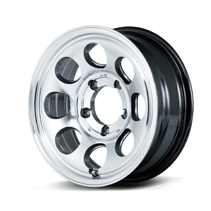 MID WHEELS GARCIA Palm8 アルミホイール4本セット 16x5.5J 5H PCD139.7 +20 (ガルシア パームエイト メタリックグレー/ポリッシュ)拍卖