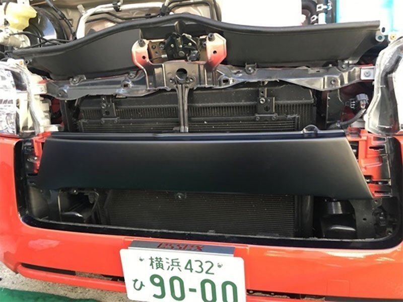 CRS ESSEX ナロー4~6型用 QUATTRO フロントグリル FRP製 インナーカバーのみ 未塗装 ハイエース 200系 2013年12月~ 標準 個人宅配送不可拍卖