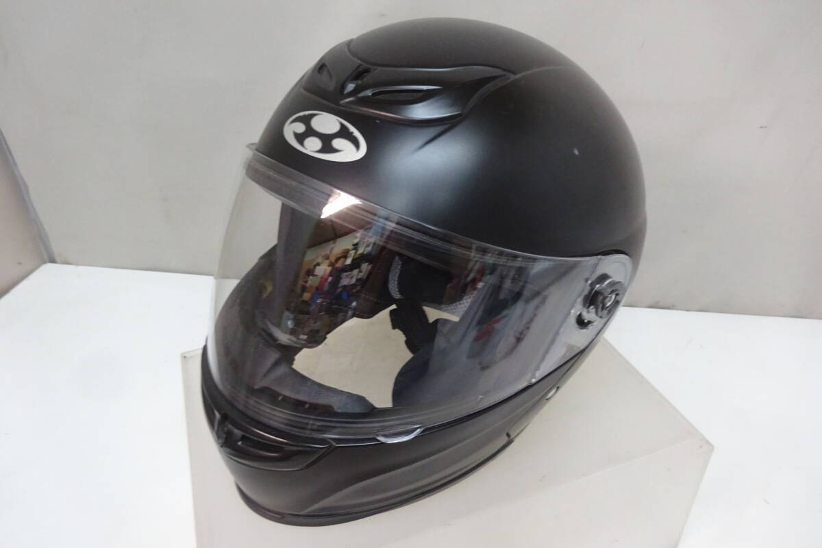 ★166)システムヘル・OGKカブト VALER Mサイズ(57-58㎝)イヤースポンジ右欠品※中古/キズ多数、使用感現状品■120拍卖