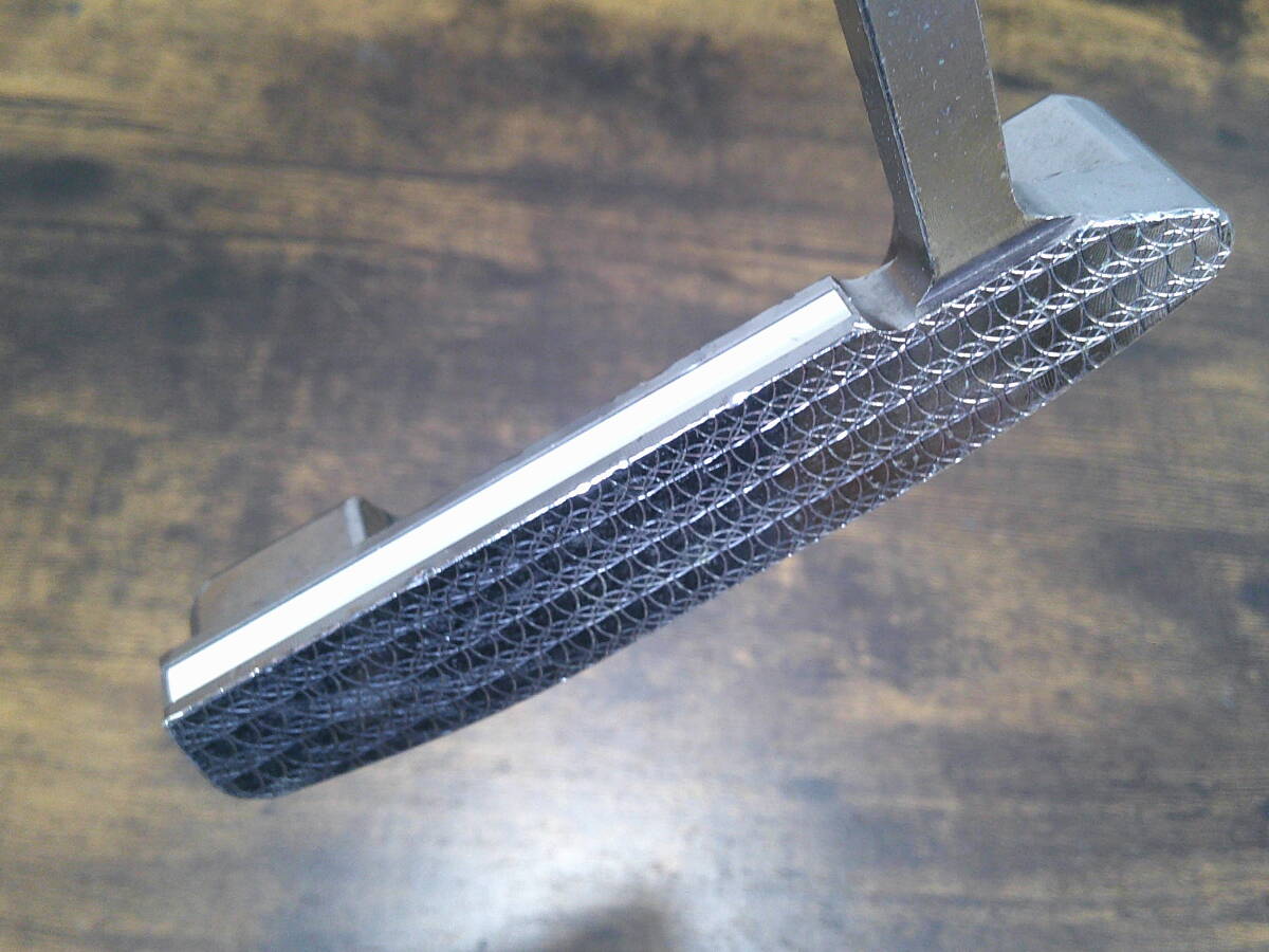 ▼(433)レディースパター・メーカー型番記載なし「フェイスに刻印模様」/サイズ(約)83.5㎝【32インチ】/総重量-約490g ※現状品 ■120拍卖