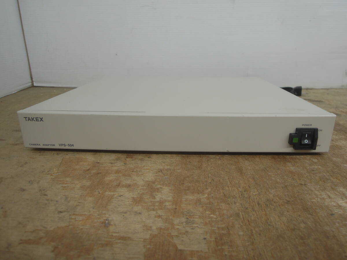 ♪TAKEX 竹中エンジニアリング カメラ電源 VPS-504 通電確認 動作未確認 送料は説明欄※ジャンク品扱い ■80拍卖