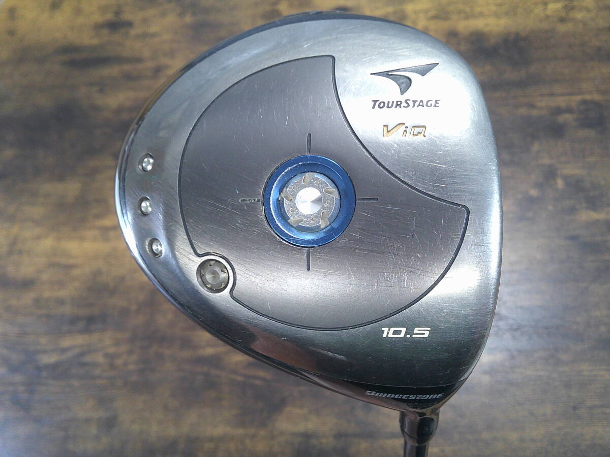 ▼(80)ウッド・ブリヂストン「BRIDGESTONE/TOURSTAGE/ViQ/10.5°」/サイズ(約)119㎝/総重量(約)310g ※使用感現状品 ■160拍卖