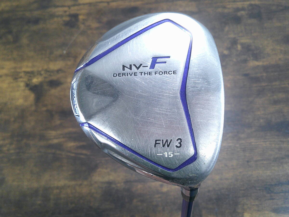 ▼(86)ウッド・マグレガー「MacGregor/MACTEC/NV-F/FW3/15°」/サイズ(約) 111㎝/総重量(約) 310g ※使用感現状品 ■160拍卖