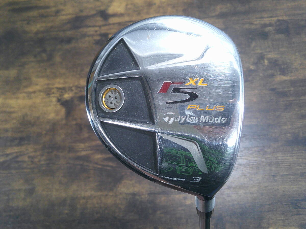 ▼(89)ウッド・テーラーメイド「TaylorMade/r5 XL/PLUS 3」/サイズ(約)112㎝/総重量(約)310g ※使用感現状品 ■160拍卖