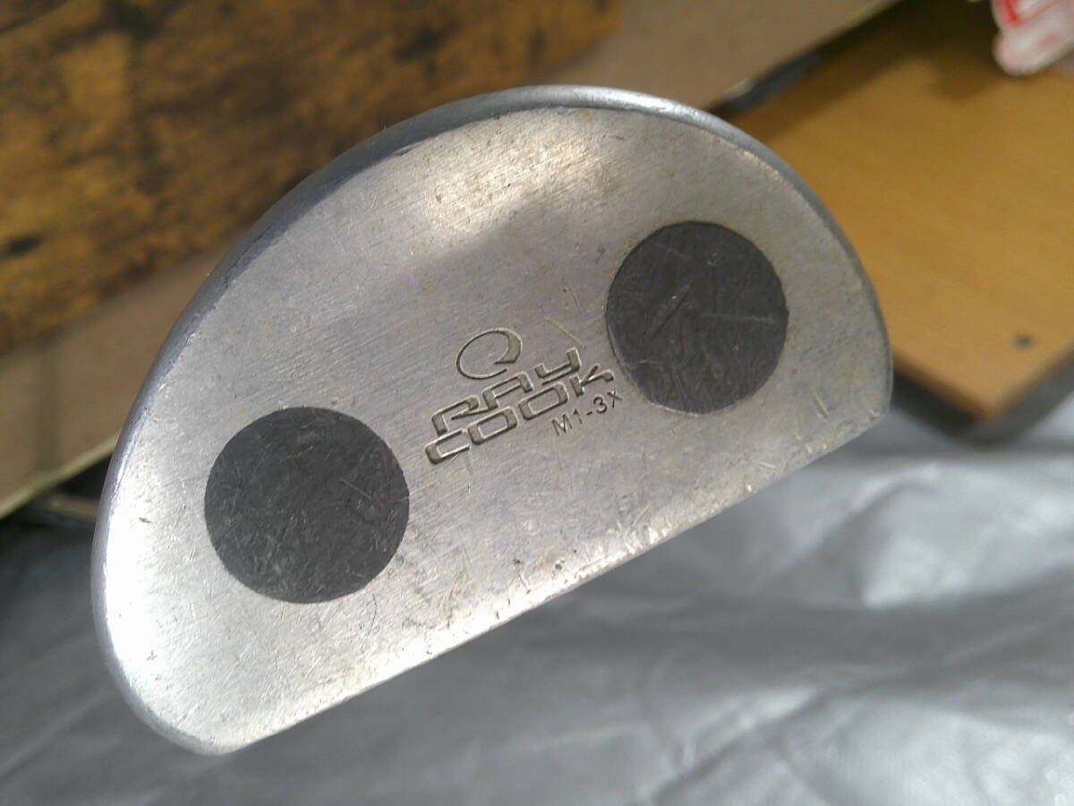 ▼(436)パター・レイクック「RAYCOOK/M1-3X」/サイズ(約)88㎝【34インチ】/総重量-約540g ※使用感現状品 ■120拍卖