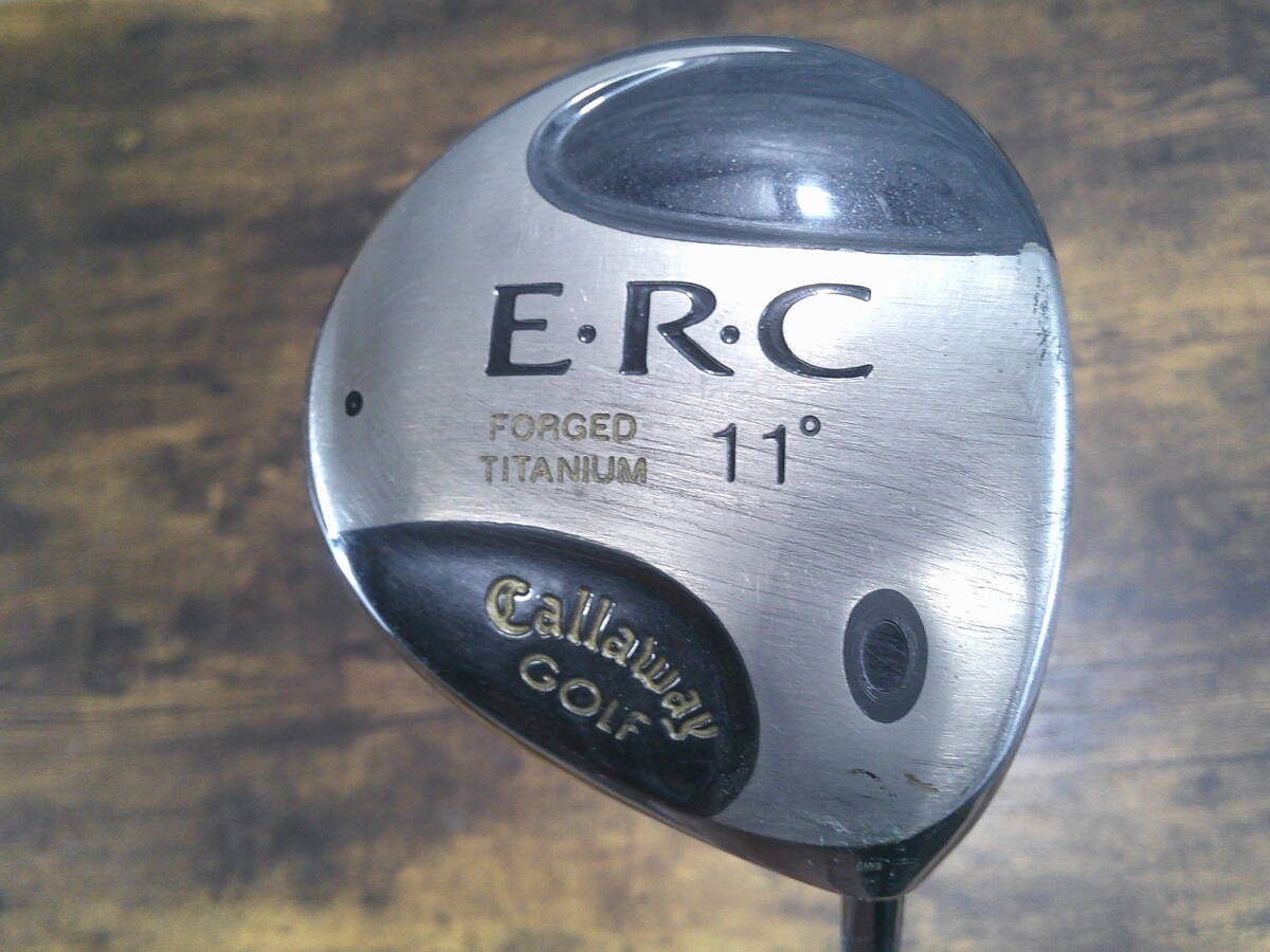 ▼(100)ウッド・キャロウェイ「Callaway/E・R・C/11°」/サイズ(約) 117㎝/総重量(約) 310g ※使用感現状品 ■160拍卖