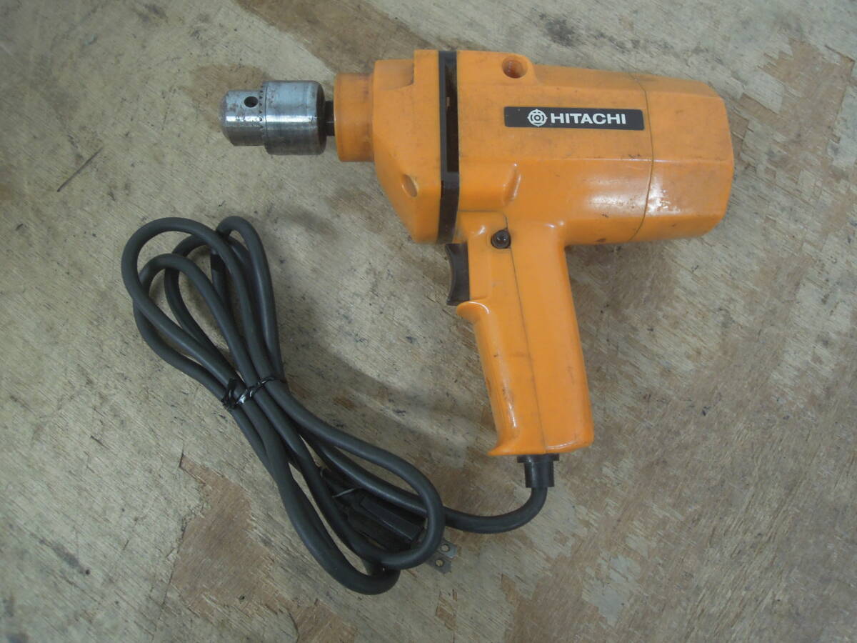 ♪HITACH 日立 電気ドリル DL-1GA 10㎜ 通電確認 送料は説明欄※ジャンク品扱い ■60拍卖