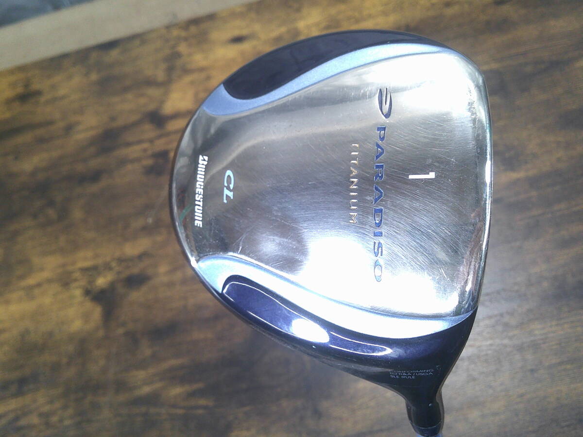 ▼(105)ウッド・ブリヂストン「BRIDGESTONE/PARADISO CL/TITANIUM/1」/サイズ(約)112㎝/総重量(約)310g ※使用感現状品 ■160拍卖