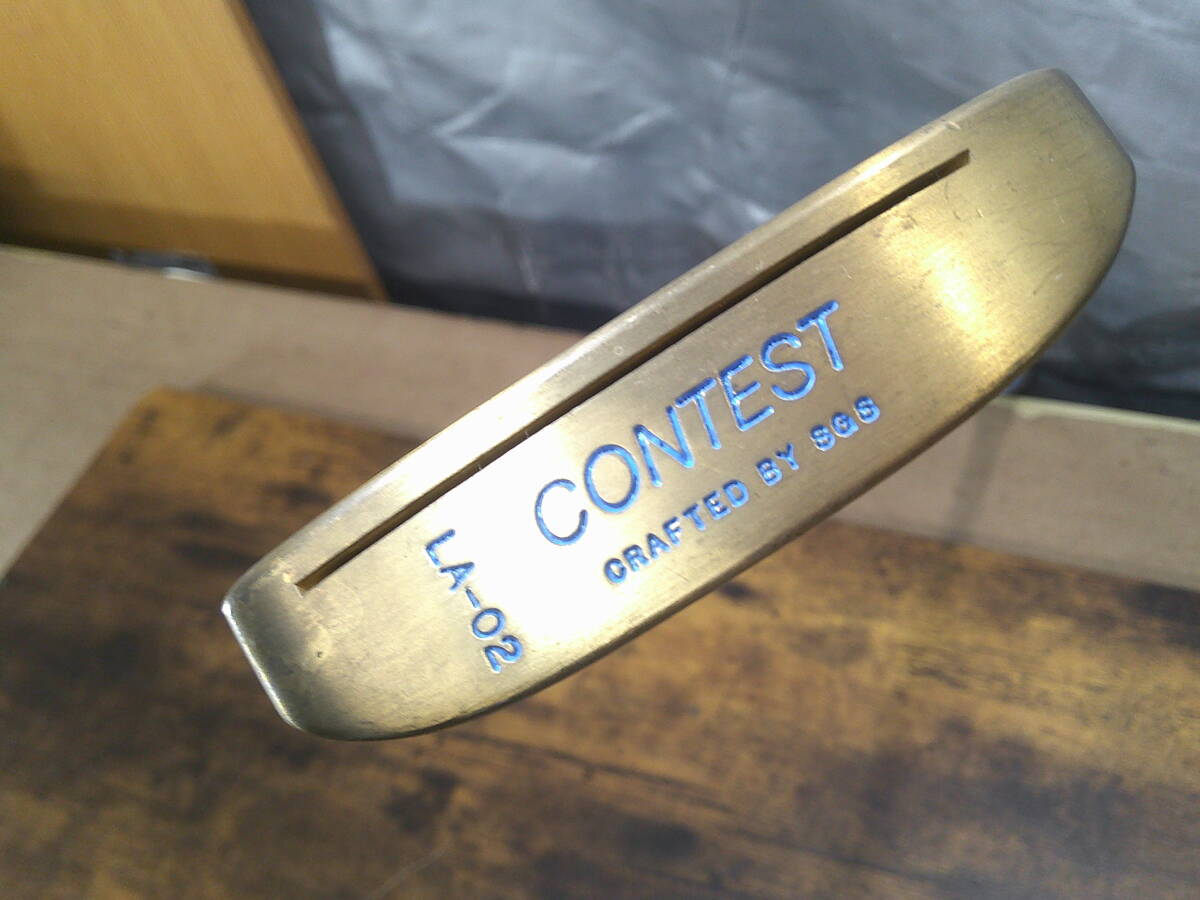 ▼(472)レディースパター・コンテスト「CONTEST/SGS/LA-02」/サイズ(約)82㎝【32インチ】/総重量-約500g ※使用感現状品 ■120拍卖