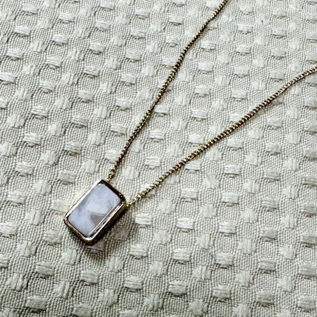 自由区・3WAYストーン ネックレス (白系a) 新品未使用・ 拍卖