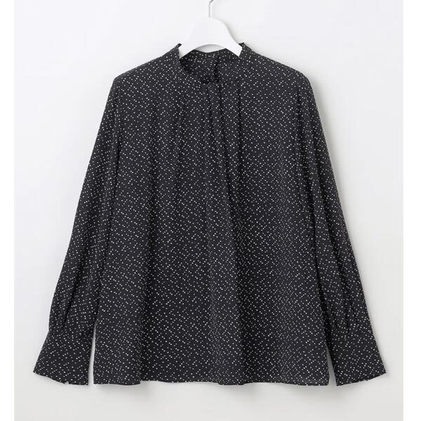 自由区【カタログ掲載・セットアップ対応・洗える】ライトサテン ブラウス・44(13号)・新品※大きいサイズ拍卖