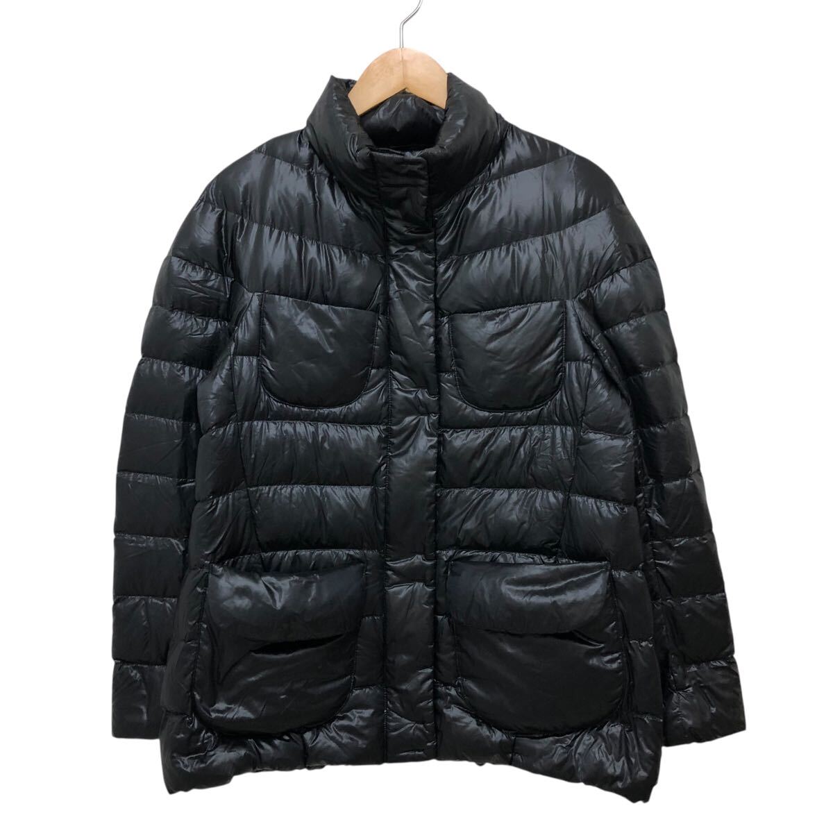 10Nm332-53 UNIQLO ユニクロ +J プラスジェイ ダウン 90% ウルトラライトダウン ジャケット 軽量 アウター ブラック レディース M拍卖