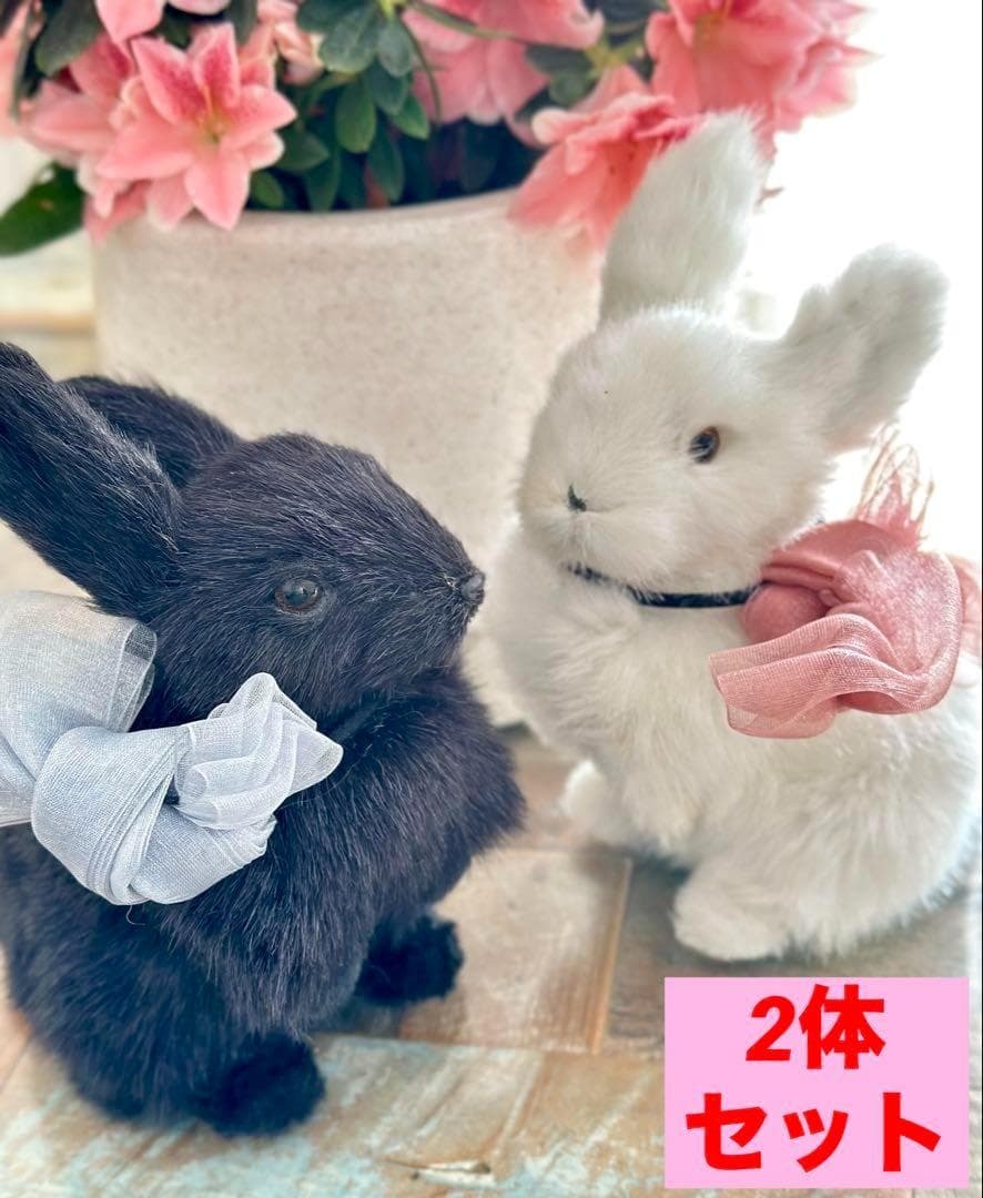 レア■うさぎ ウサギ ラビット ぬいぐるみ オブジェ 置き物 飾り ラビット 雑貨拍卖