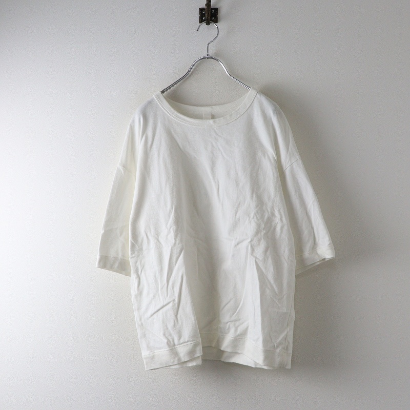 ヨリ Yoli T-shirt Tシャツ 1\ホワイト コットン 半袖 カットソー【2400014631470】拍卖