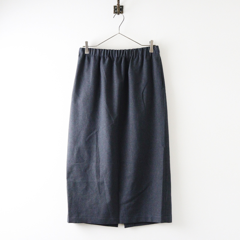 ジャーナルスタンダード ラックス JOURNAL STANDARD LUXE ライクツイル タイトスカート グレー┃日本製 ロング【2400014657012】拍卖