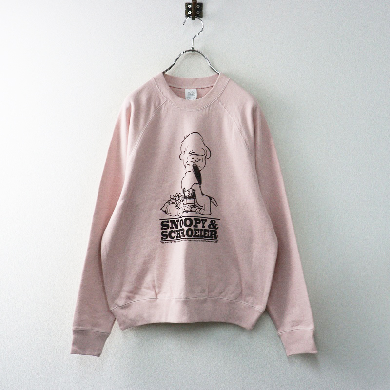 新品 2024AW スローブイエナ SLOBE IENA フルーツオブザルーム FRUIT OF THE LOOM 別注 PEANUTS スウェット ピンク┃【2400014670127】拍卖