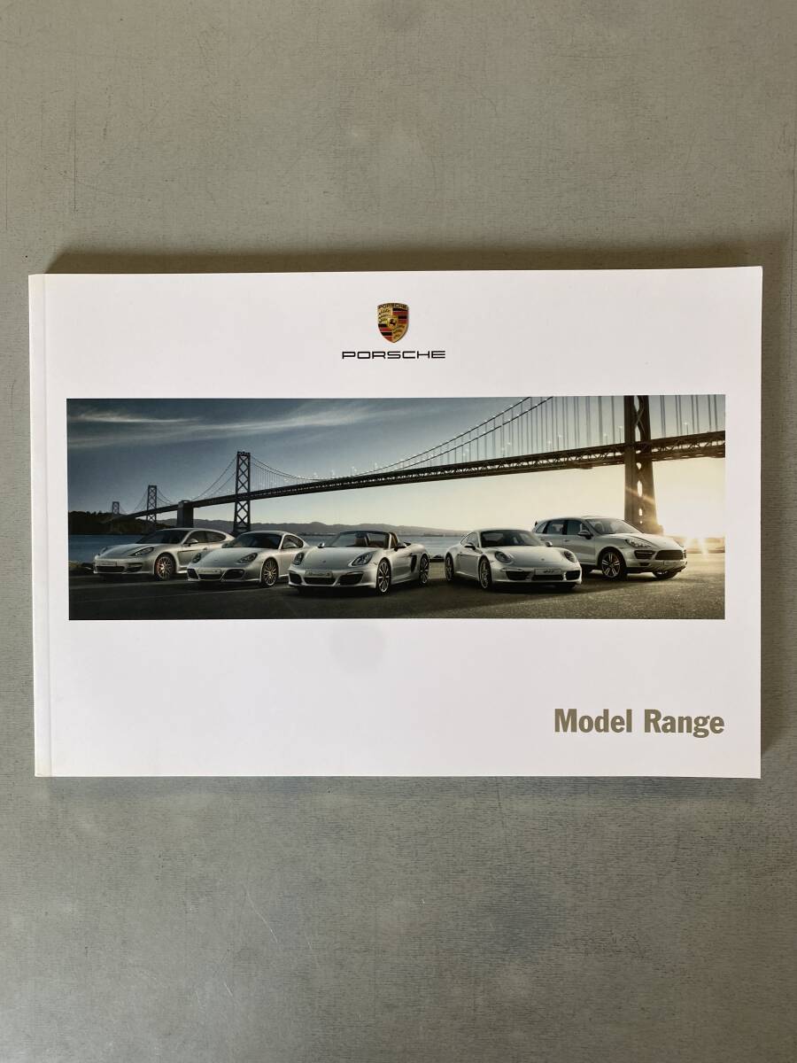 J29 カタログ PORSCHE Model Range ポルシェ モデルレンジ パンフレット 2012年 外車 ドイツ車 シミ・焼けあり拍卖