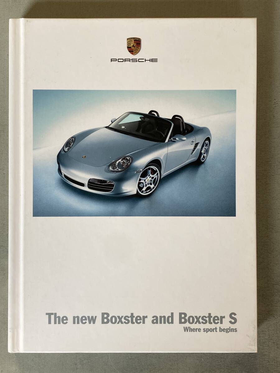 J32 カタログ PORSCHE The new Boxster and Boxster S ポルシェ ニューボクスター ボクスターエス パンフレット 2004年 シミ・焼けあり拍卖