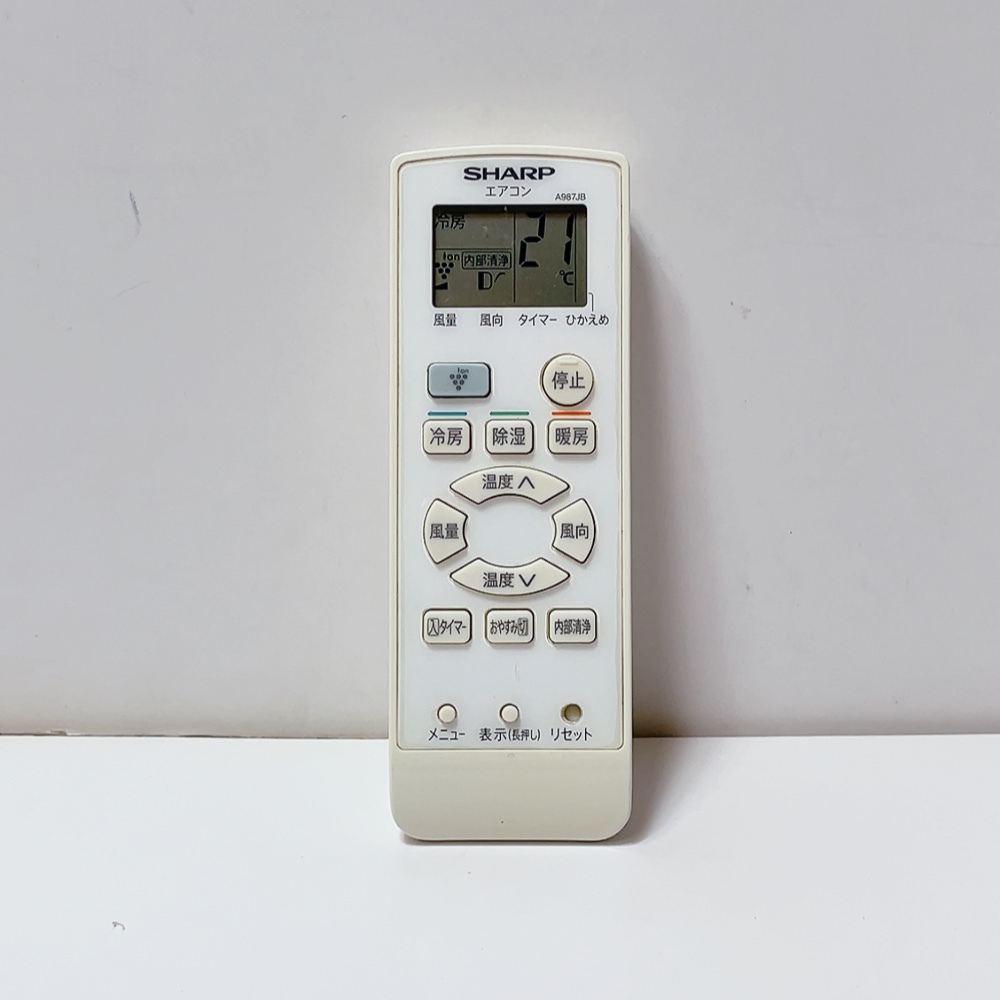 送料無料 即決 中古★SHARP シャープ A987JB★エアコン用 リモコン拍卖
