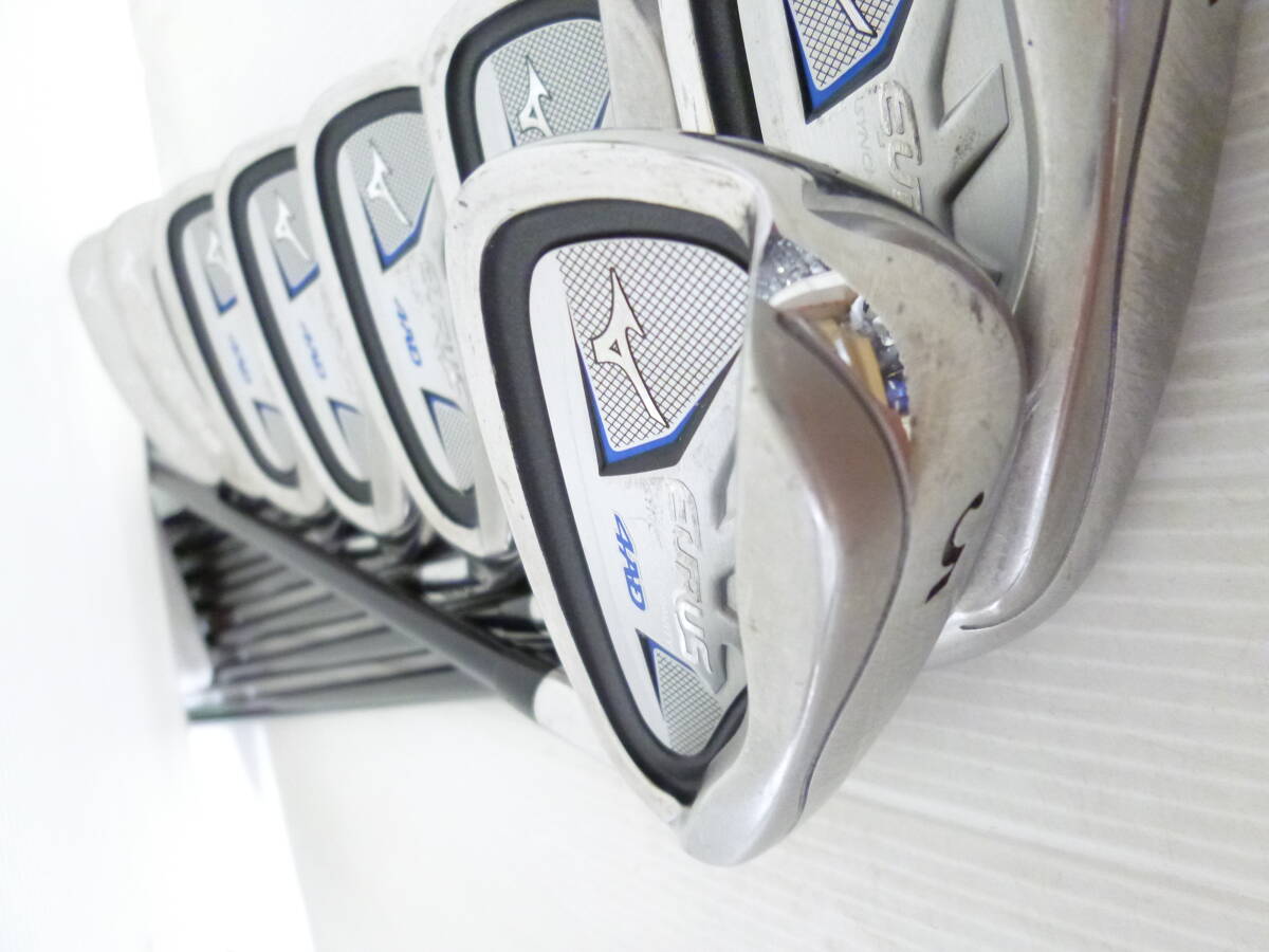 低価格 高性能!!! ◆◆ ミズノ EURUS 4AD オリジナルカーボン SRフレックス ユーラス ◆◆ 5#-Sw 8本セット拍卖