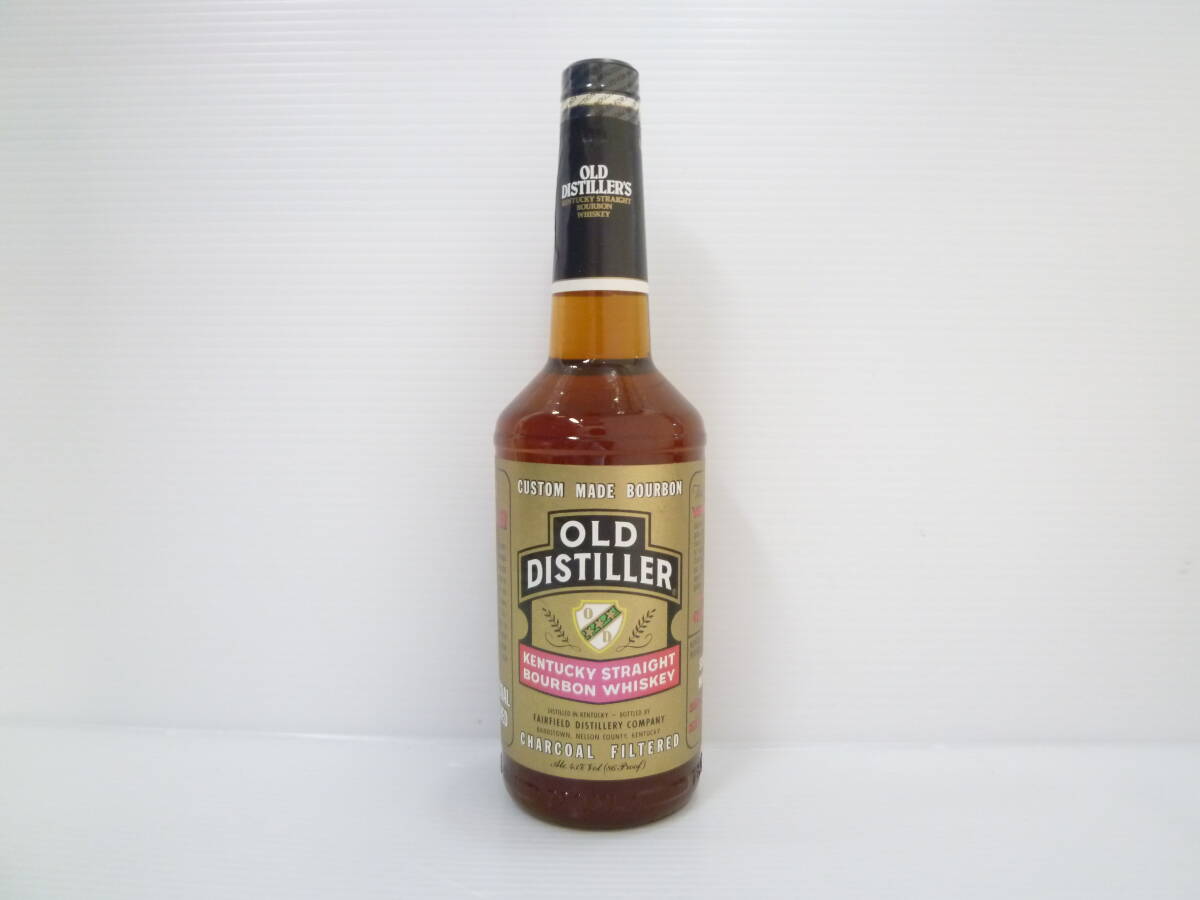 71641◆古酒/未開栓 OLD DISTILLER/オールドディスティラー ケンタッキー ストレートバーボンウイスキー 43% 750ml BOURBON WHISKEY◆拍卖