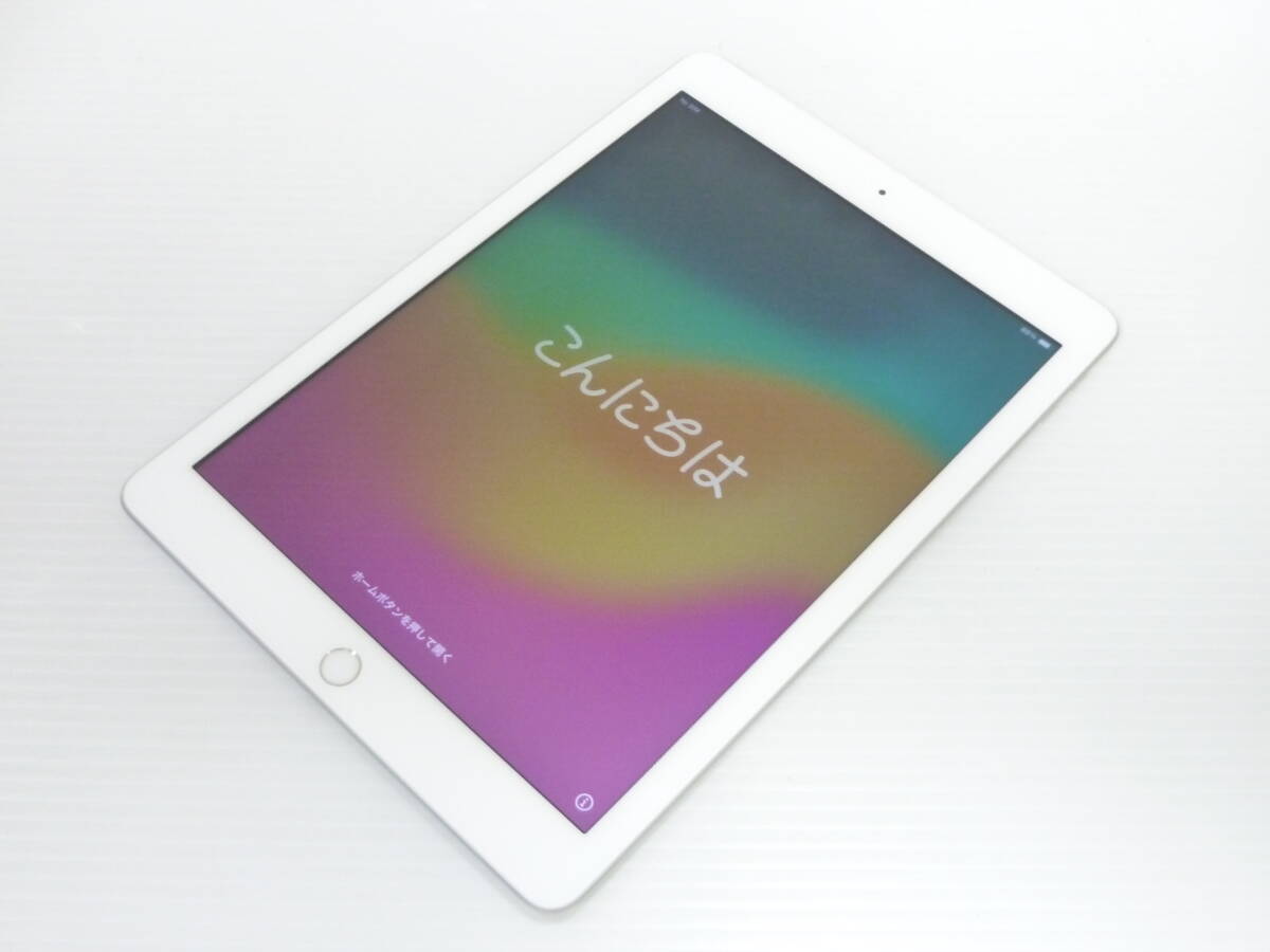 71861◆au Apple iPad 第6世代 32GB シルバー MRPJ/A A1954 SIMロック解除 利用制限○ 初期化済 au アップル タブレット◆拍卖