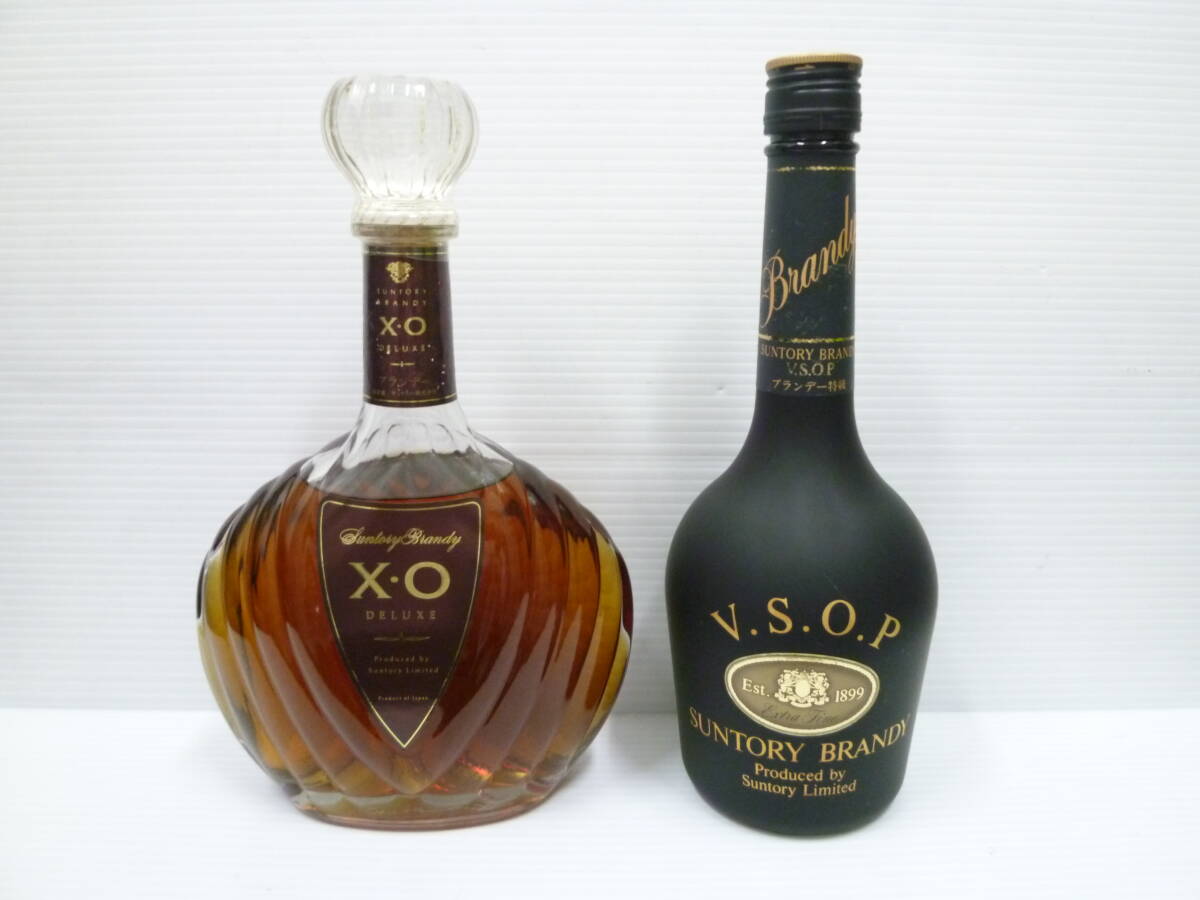 ◆古酒/未開栓 SUNTORY/サントリー XO デラックス ブランデー 40% 700ml , VSOP エクストラファイン BRANDY 43% 660ml◆71860 72198拍卖