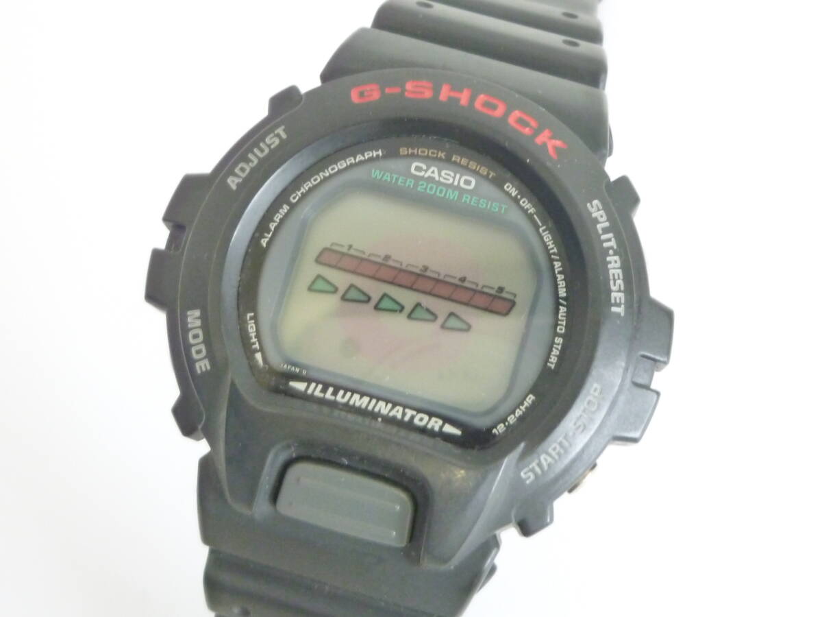 72337◆腕時計 CASIO/カシオ G-SHOCK DW-6600 電池式/クォーツ ブラックカラー/黒色 デジタル Gショック◆拍卖