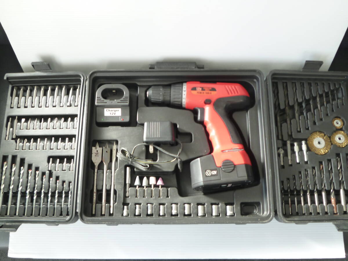 72461◆電動工具 12V コードレスドリルセット 元ケース有 電動ドライバー CORDLESS DRILL POWER TOOLS◆拍卖