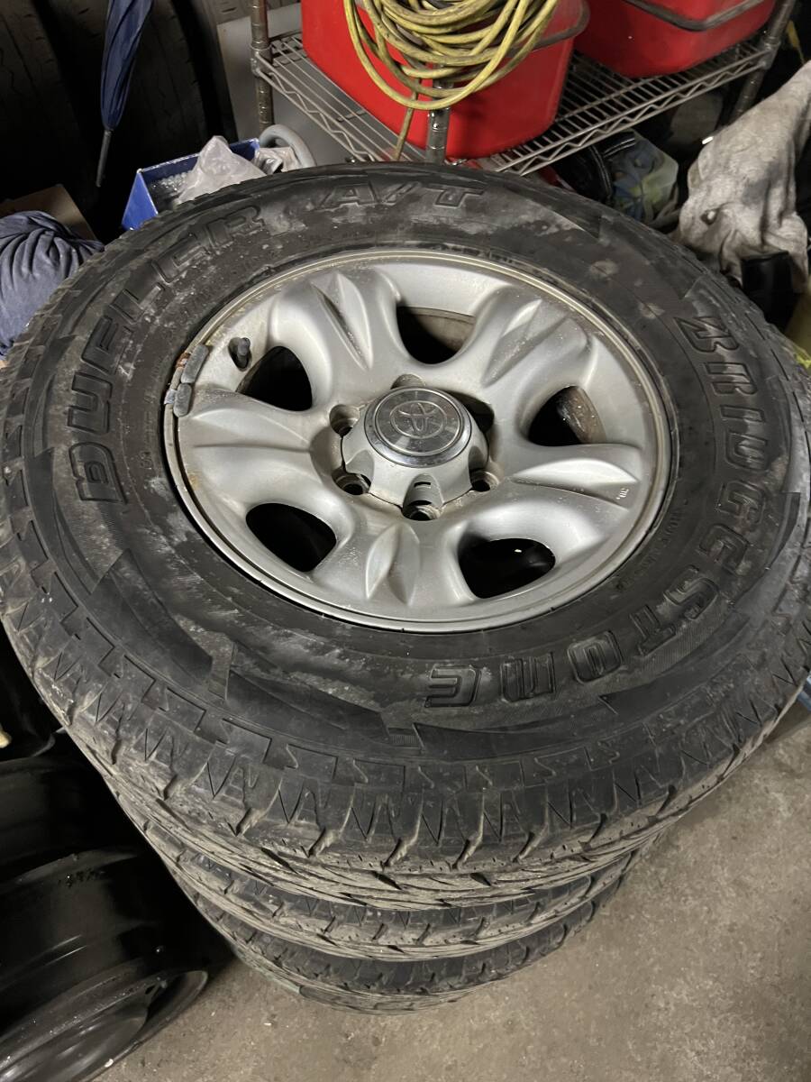 ハイラックスサーフ ホイール&タイヤ 4本セット拍卖