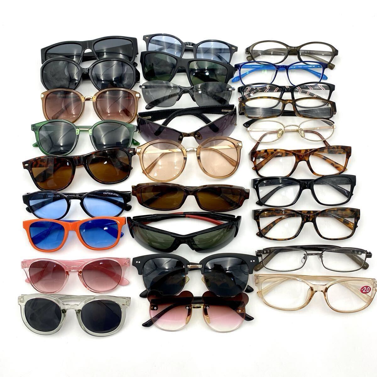 【1円スタート! 中古品 サングラス 眼鏡 まとめ 28点】 メガネ アイウェア 子供用サングラス 老眼鏡 紫外線防止 ノーブランド拍卖