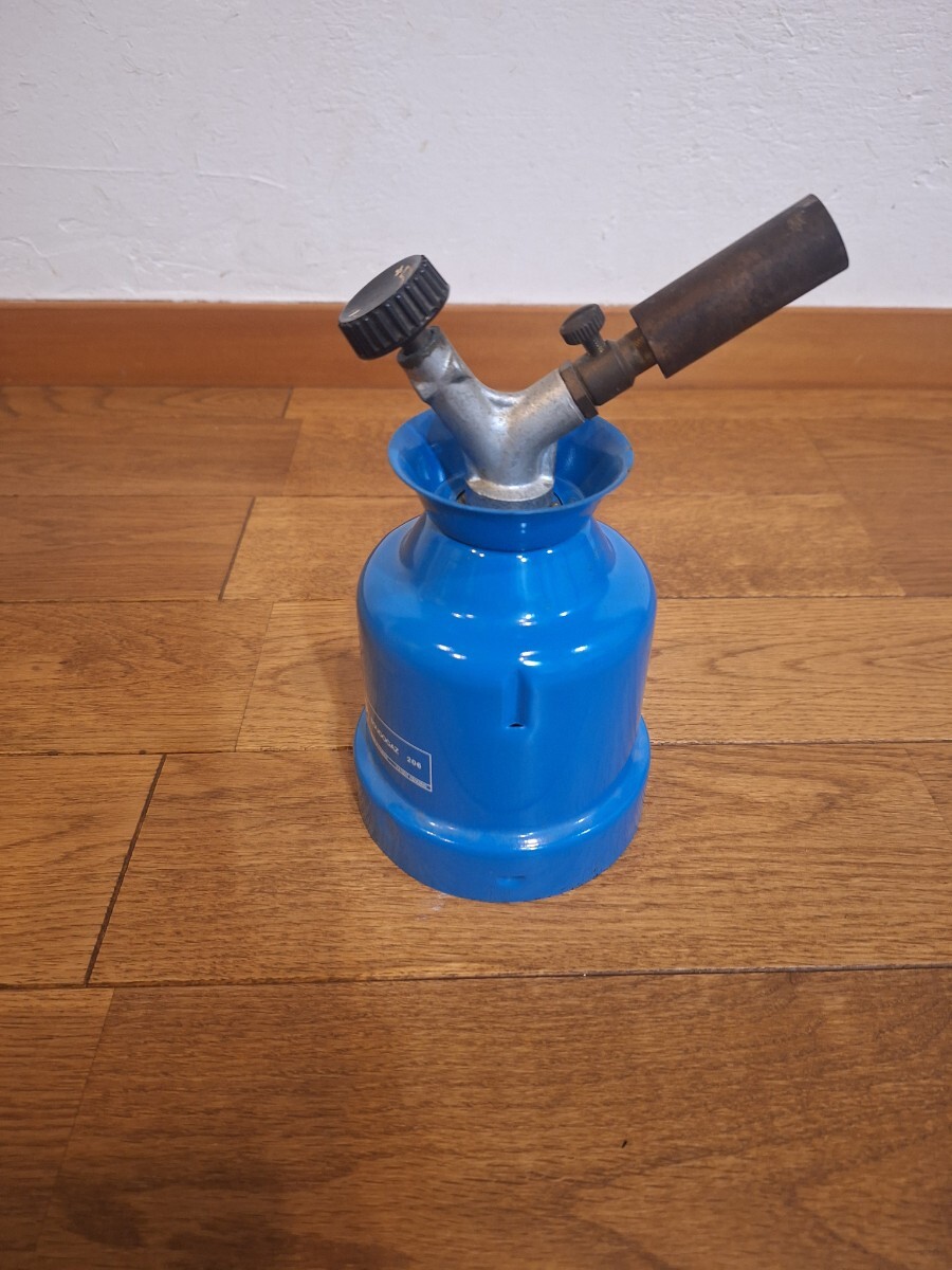 キャンピングガス トーチ バーナー 中古 溶接 DIY アウトドア キャンプ ハンディトーチ CAMPING gaz SOUDOGAZ 206拍卖