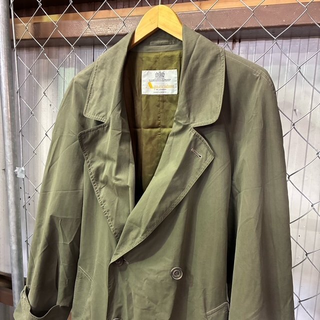 Aquascutum アクアスキュータム トレンチコート メンズ アウターカーキ系 サイズ不明 カナダ製 現状品 digjunkmarket拍卖
