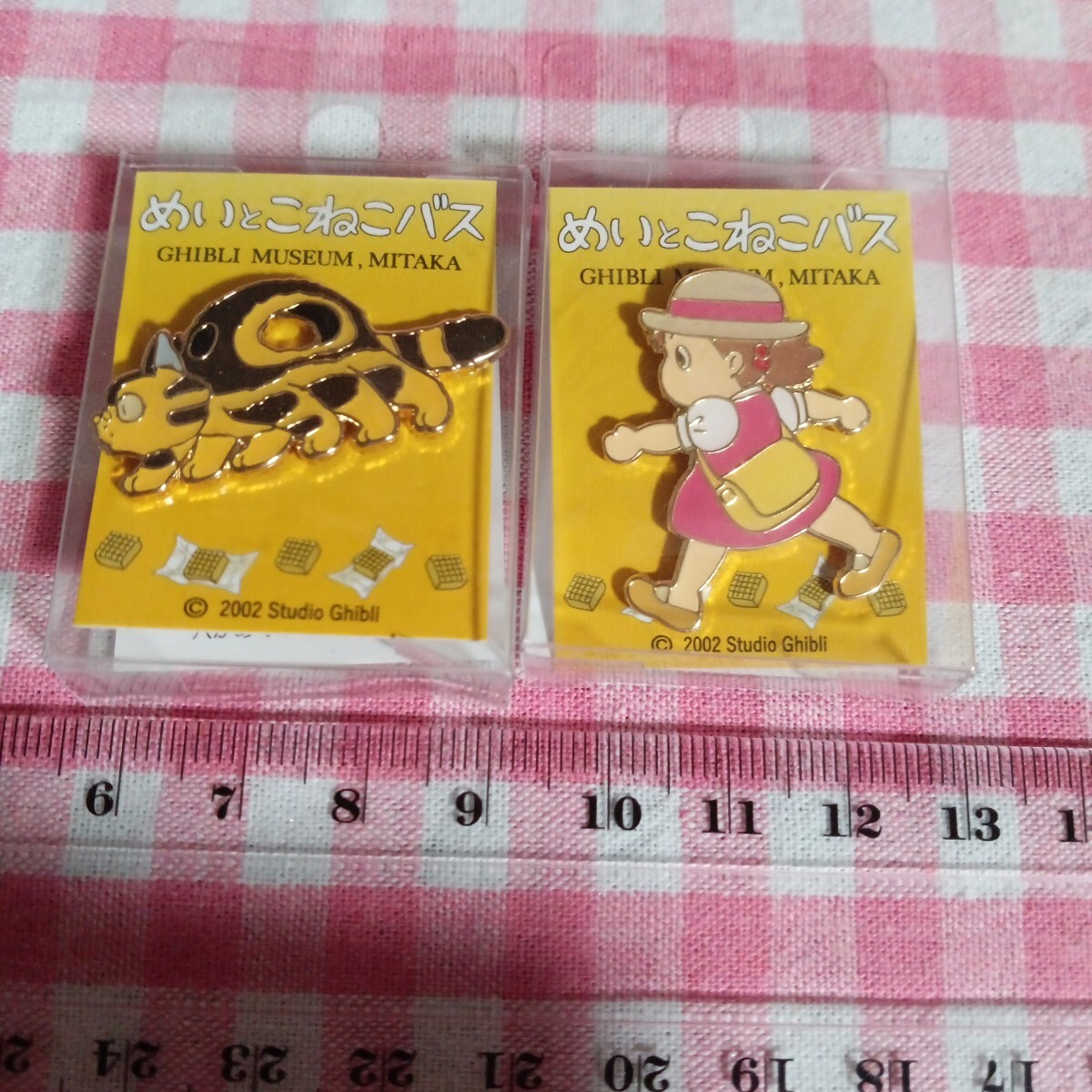 三鷹の森ジブリ美術館 めいとこねこバス ピンズ バッジ となりのトトロ めい こねこ 拍卖