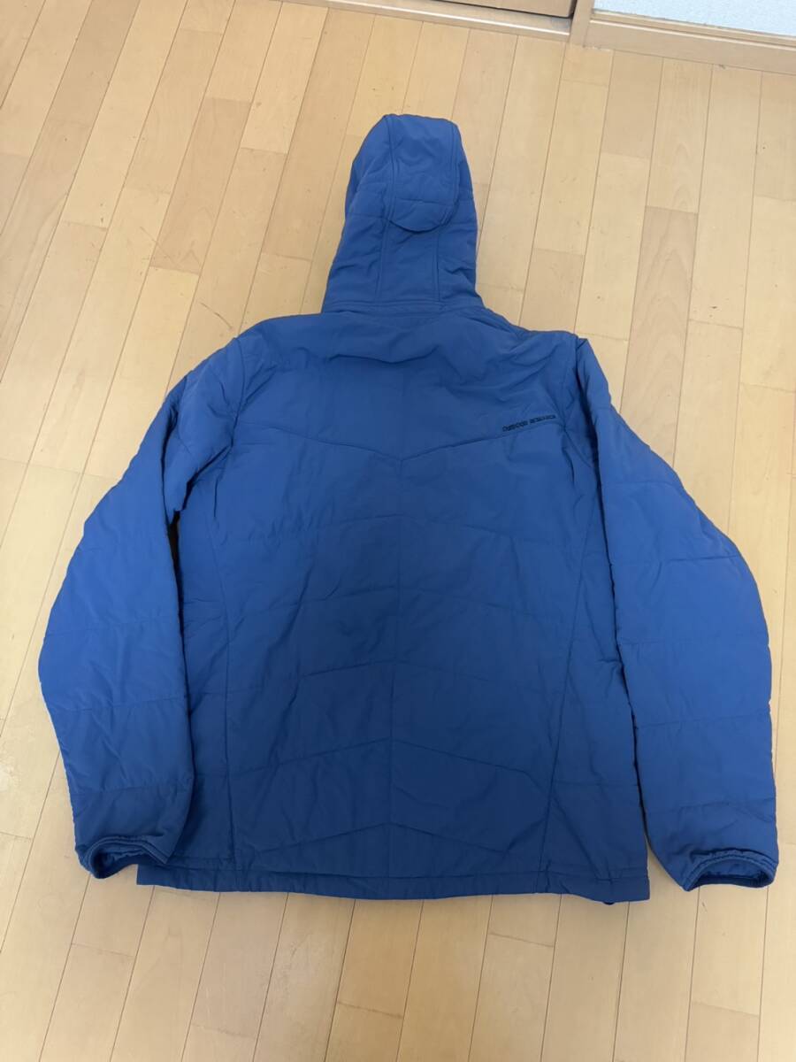 OUTDOOR RESEARCH アウトドアリサーチ 中綿入りフーディーJKT 青 サイズXL拍卖