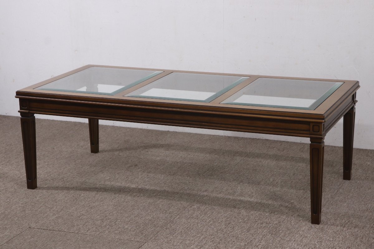 maruni マルニ 地中海 ROYAL ロイヤル リビングテーブル 幅137cm センターテーブル 10-C033/1/C1拍卖