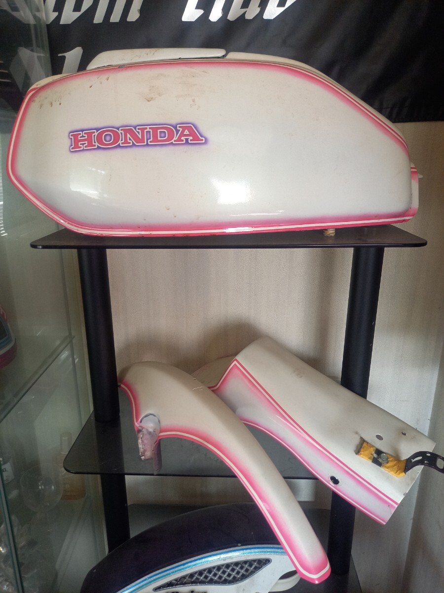 CB250T 400T 外装 角タンク テール トンガリフェンダー拍卖