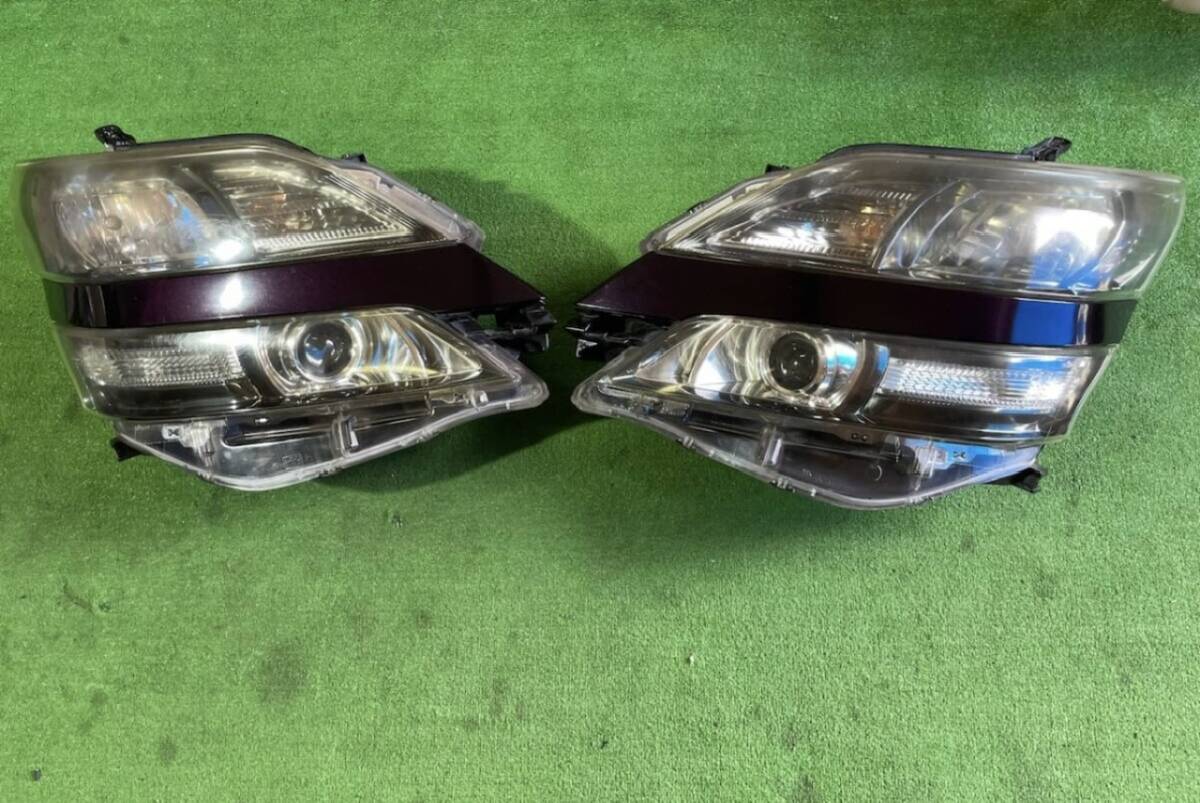 トヨタ ヴェルファイア ANH20W ANH25W ヘッドライト ヘッドランプ 左右セット ICHIKOH 58-23 動作確認済み 。。 4743拍卖
