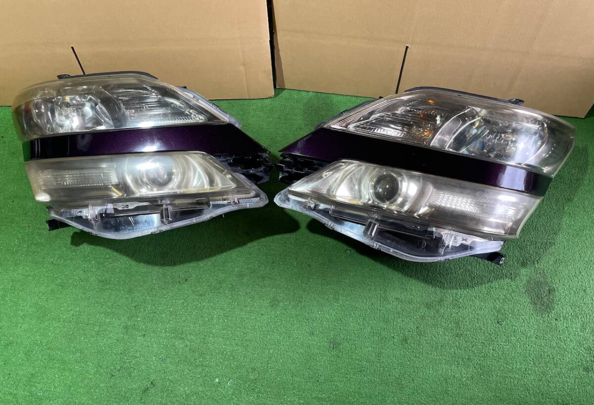 トヨタ ヴェルファイア ANH20W ANH25W ヘッドライト ヘッドランプ 左右セット ICHIKOH 58-23 動作確認済み 。。 10616拍卖