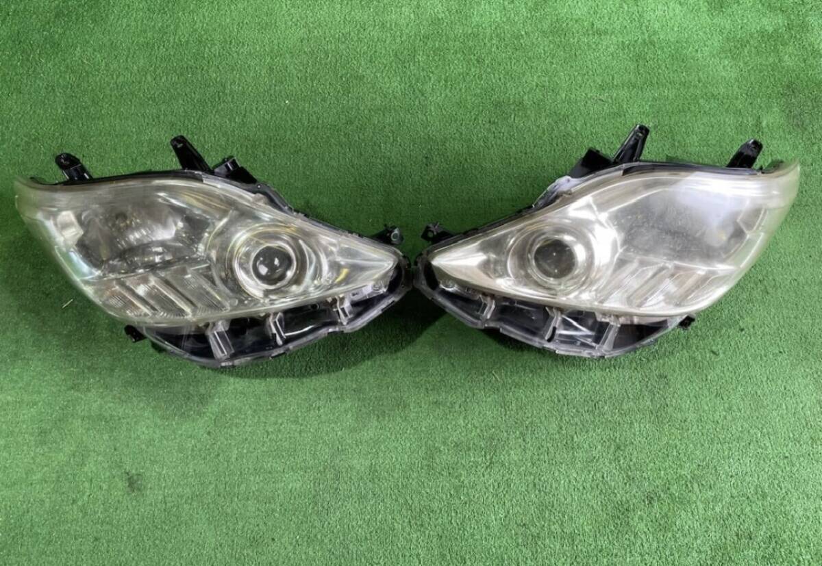 トヨタ 20系 アルファード ANH20W ANH25W 純正 HID キセノン ヘッドライト 左右セット HCHR-691 ICHIKOH 58-21 動作確認済み ... 3868拍卖