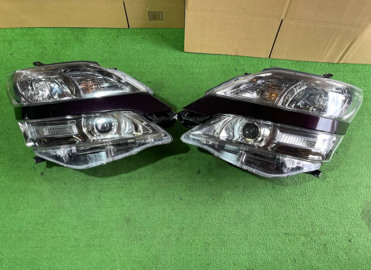 トヨタ ヴェルファイア ANH20W ANH25W ヘッドライト ヘッドランプ 左右セット ICHIKOH 58-23 動作確認済み 。。10518拍卖