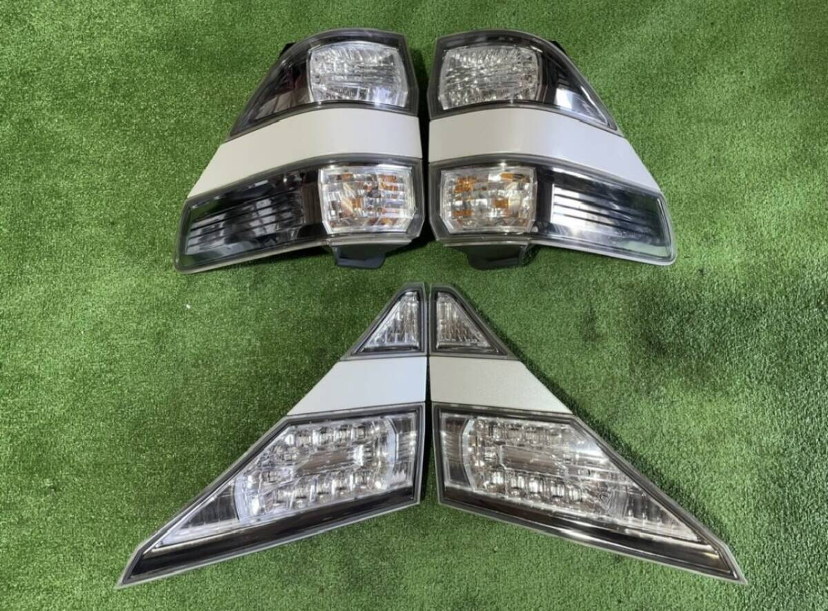 TOYOTA トヨタ 20系ヴェルファイア ANH20W ANH25W 純正 テールランプ 4点セット 後期外し KOITO:58-29/58-35 動作確認済み .. 3158拍卖