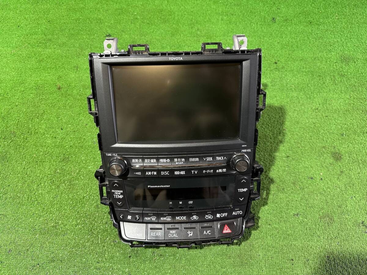 動作OK アルファード ヴェルファイア ANH20W ANH25W GGH20W GGH25W 20系 HDD ナビモニター86100-58042 … 801拍卖