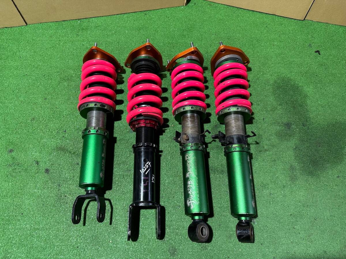日産 スカイライン V36 Y50 Y51 326 POWER パワー フルタップ 車高調 全長調整式 1台分セット … 10257拍卖